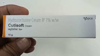 Cutisoft Cream  Hydrocortisone Cream 1  Cutisoft Cream Uses Side effects Benefits Review Hindi [upl. by Darci76]