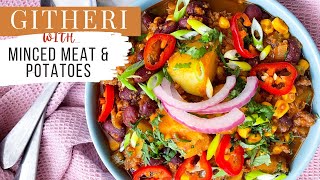 The ULTIMATE Comfort Meal Chili aka GITHERI with beef amp Potatoes [upl. by Doi]