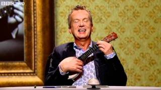 Frank Skinner Plays the Banjolele  QI  Series 9  Ep 3  BBC Two [upl. by Lainahtan]