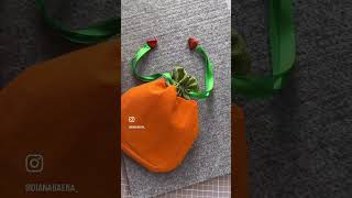 Mañana bolsita para los auriculares de Leo y como su madre es Otoño en persona pues una calabaza😅🎃 [upl. by Rahmann]