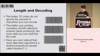 DEFCON 16 Toying with Barcodes [upl. by Anazus]