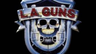 LA Guns  Over the Edge with lyrics [upl. by Tonina184]