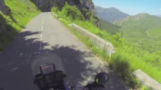 Motorreis naar Franse en Spaanse Pyreneeën juni 2016 [upl. by Asyar]