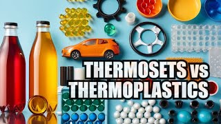 thermosets and thermoplastics  Types of thermoplastic  thermoplastic polymer [upl. by Halland]