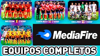 Estampas EQUIPOS COMPLETOS Figuritas ALBUM Panini QATAR 2022 Cromos de los 32 Equipos Completos PDF [upl. by Grange931]