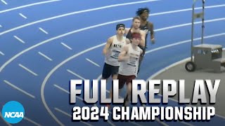 2024 NCAA DIII indoor track amp field championship Day one full replay [upl. by Sheply]