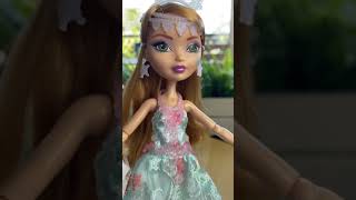 Fairest On Ice Ashlynn She’s so enchanting everafterhigh dolls monsterhigh Cinderella [upl. by Ilrebmyk527]