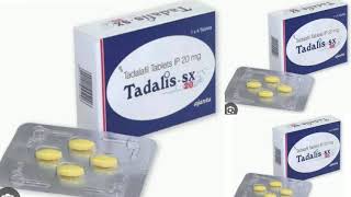 Tadalis sx 20 Tablets Tadalafil Tablets IP 20 mg [upl. by Melva]