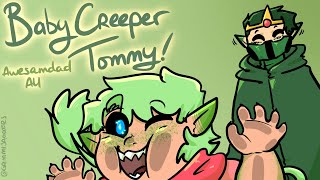 Baby Tommy  Dream SMP Animatic Awesamdad AU [upl. by Hadley701]