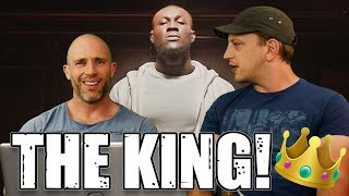 STORMZY  CROWN OFFICIAL PERFORMANCE VIDEO REACTION THE KING IS HERE [upl. by Inafetse63]