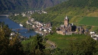 Mosel in Germany CochemMosel Holiday Region  German Moselle Valley tourism [upl. by Lubow35]