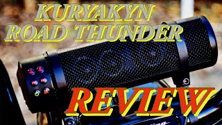 Kuryakyn Road Thunder Sound Bar Review amp Audio Clip [upl. by Callahan772]