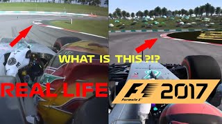 F1 2017 TRACKS WERE BETTER THAN F1 2020  Malaysia track comparison F1 2017 vs real life [upl. by Adnilem]