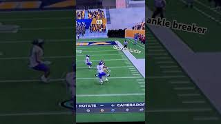 NCAA football ankle breaker clip football ankle breakers ￼ [upl. by Danika689]