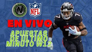 Pronósticos NFL 2023 Semana 12 Consejos de apuestas de último minuto [upl. by Harrak]