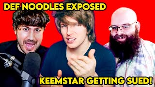 Def Noodles EXPOSED By Papa Gut Gabbie Hanna DID NOT do this Keemstar Getting SUED [upl. by Anam579]