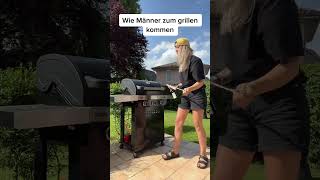 Der Grill ist wie das Auto 😂👌🏻 männer grillen typischmann couple fyp fürdich fyfyfyfy som [upl. by Aelhsa]