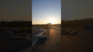 Skatepark 🔥 canyon streettrials bikeskills skatepark biketricks shorts [upl. by Wolsniw]