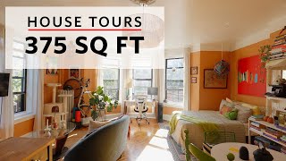 House Tours 1500 Brooklyn Studio Apartment [upl. by Aizat]