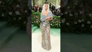 Kim Kardashian Shocks in Dramatically Tight Corset and Sheer Gown at 2024 Met Gala [upl. by Goss]