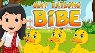 TATLONG BIBE ANIMATION WITH LYRICS 2023 Tinimation Awiting Pambata 2023 [upl. by Mel320]