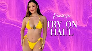 Bikini Try On Haul denisse tryon bikini [upl. by Nath]