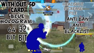 64 bIT 32 Bit HEADSHOT HACKNO SD CARDNO BLACKLIST NO BAN BLUE HOLOGRAM LOCATIONfreefireaimlock [upl. by Notsirk]