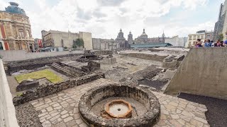 Las ruinas de la gran Tenochtitlan  El templo mayor [upl. by Tammie]