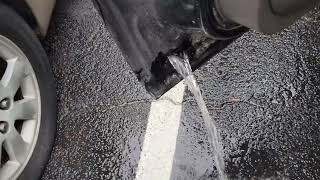 How to drain water from your vehicles door Quick and easy [upl. by Eener]