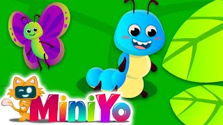 Butterfly and Caterpillar  Animal Songs  How Caterpillars Turn into Butterflies [upl. by Endor267]