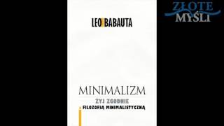 Minimalizm styl życia slowlife  Leo Babauta  audiobook po polsku [upl. by Llertac]