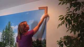 How to Install a Wall Mural [upl. by Harve]