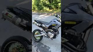 Honda Fmx 650 LeoVince Sound [upl. by Aivataj]