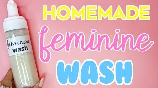 HOMEMADE FEMININE WASH PH Balanced Ι TaraLee [upl. by Nonnac]