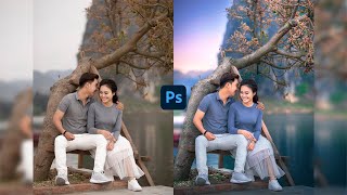 Amazing Photo Retouching Tutorial amp Color Grading 025  Photoshop cc 2022 [upl. by Yolanthe]