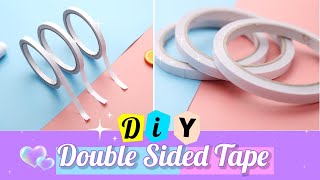 How to make double sided tape at your home  DIY double sided tape [upl. by Natale]