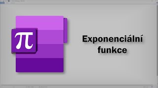 Matematika  Exponenciální funkce [upl. by Ahsirtap351]