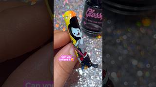 Anyone can follow this nail tutorial 😇 MARCELINE🩸nailart nailtutorial shorts nails naildesign [upl. by Connelly]