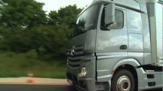 ► MercedesBenz Actros 2012 Test Drive sinus waves [upl. by Rusell]