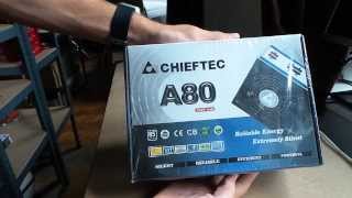 Chieftec A80 750W CTG750C moduláris tápegység bemutató videó  Tech2hu [upl. by Qerat]