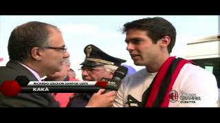 Kaka arrive Linate Airport with galliani [upl. by Ligetti]