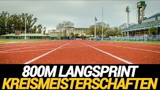 800m Langsprint  kleine Tipps  mein Lauf bei den Kreismeisterschaften [upl. by Erlond]