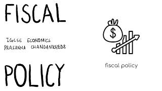 Fiscal Policy  IGCSE Economics igcse [upl. by Valera]