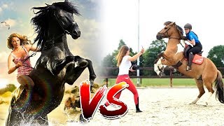 Paardenfilms 🐴🎥 VS De realiteit 😓 [upl. by Kumagai868]