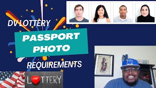 US DV Lottery Requirements For Passport Photos [upl. by Vinny117]