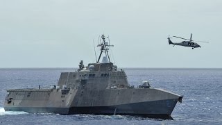 USS Independence Littoral Combat Ship LCS 2 [upl. by Ahsiekam969]