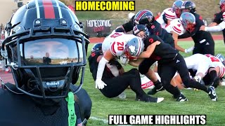 HIGH SCHOOL HOMECOMING FOOTBALL GAME HIGHLIGHTS 🏈 [upl. by Annek]