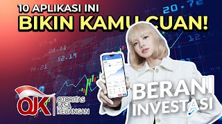 INVESTASI TERBAIK 10 REKOMENDASI APLIKASI REKSADANA SAHAM TERBAIK LEGAL TERDAFTAR OJK [upl. by Charteris]