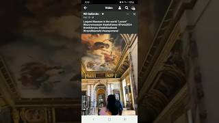 Tara gala Tayo Sa paris France  Largest Museum in The World  videocommentary [upl. by Enoj]