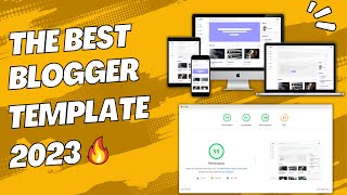 Best Responsive Blogger Template 2023  ONE UI  Download And Customisation [upl. by Trow]